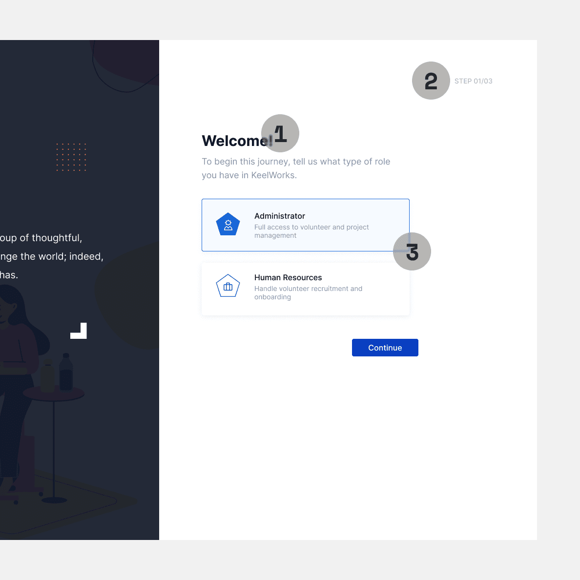 Image of the v1 with the 3 problems highlighted with numbers